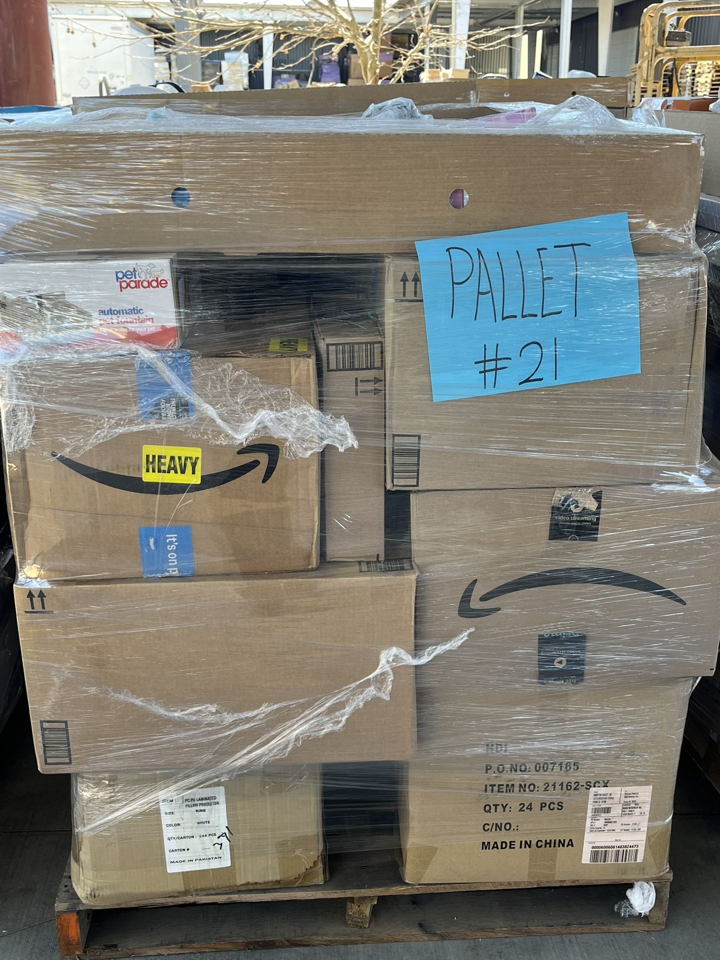 PALLET 21 HOMESGOODS PALLET