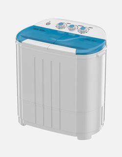 Portable Washing Machine, 14 Lbs Mini Washer and Spin Dryer Combo