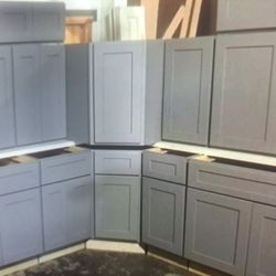 Gray Kitchen Cabinets 