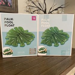 New 53” palm pool floats. Check my profile for more great items!