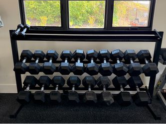 3 Tier 65“ Dumbbell Rack AND 48” Kettlebell Rack