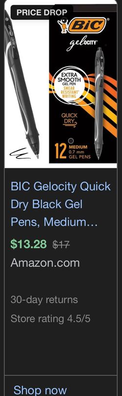 Bic Gel Pens 