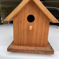 Wooden Bird House