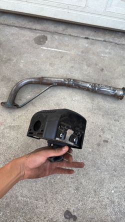 Mini bike exhaust