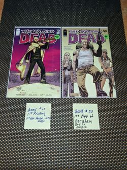 Vintage Walking Dead comic books selling as a bundle. All sales final. These are an awesome condition!