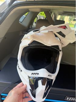 Dirt bike helmet