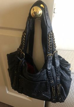 Large black purse