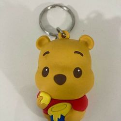 Vintage Disney Winnie The Pooh Keychain 