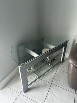 TV Stand with Shelves