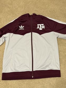 Y2K Men’s L Adidas Texas A&M Track Jacket