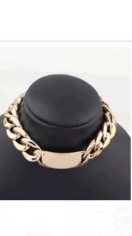 Gold Chunky chain Choker