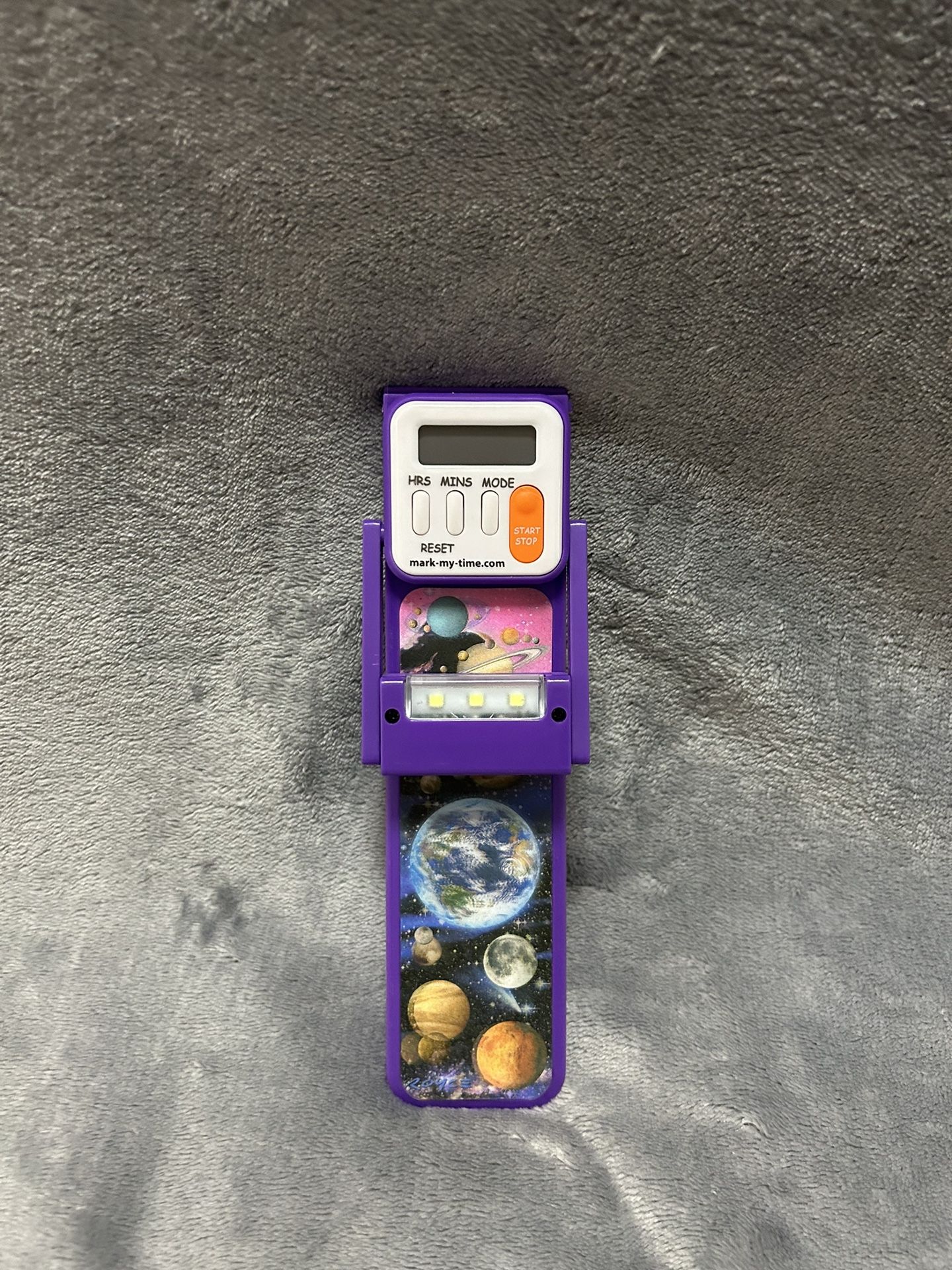LED Book Light with Digital Bookmark and Reading Timer