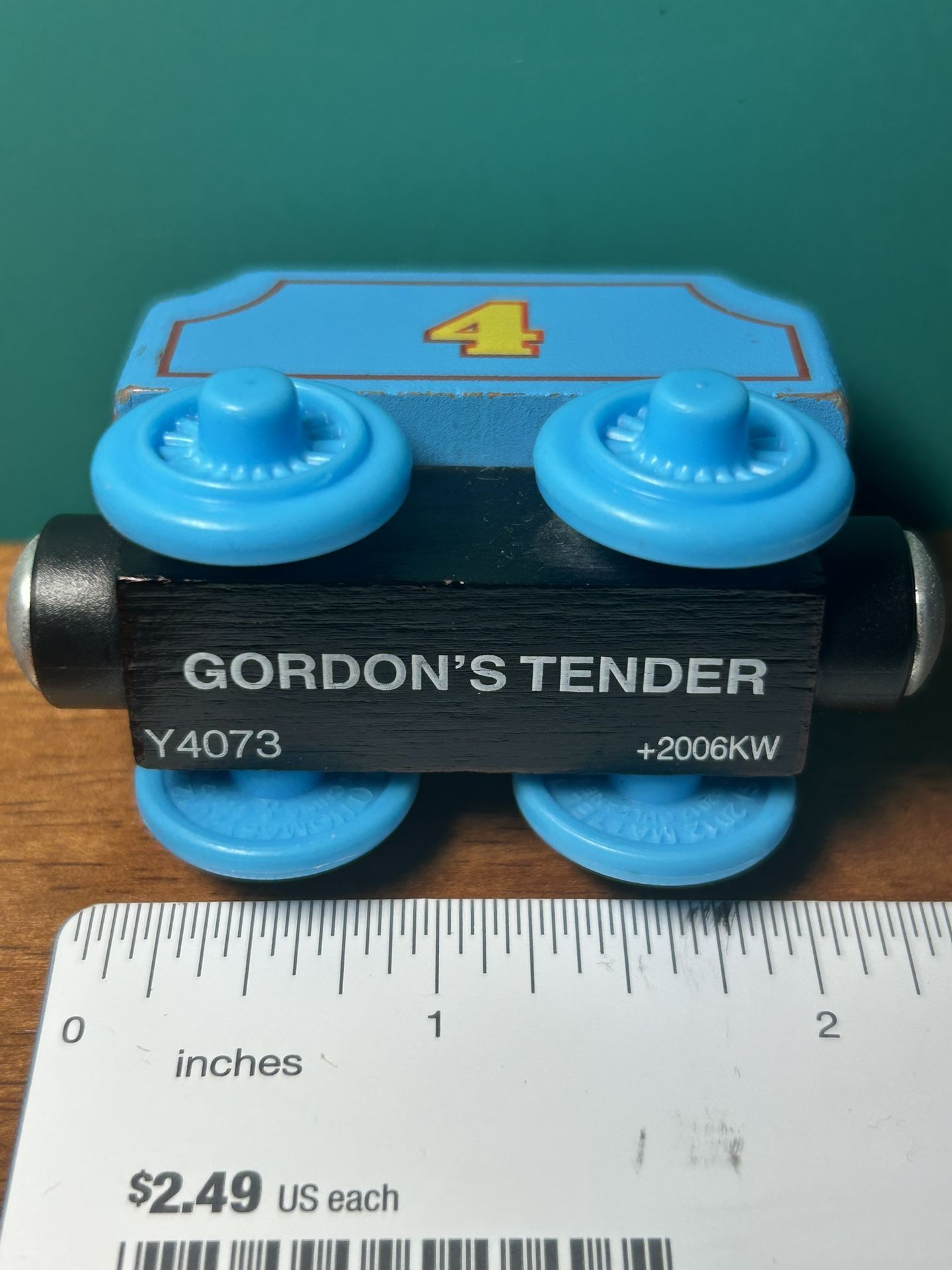 Gordon’s tender only - Thomas & Friends Wooden Railway Train Tank Engine