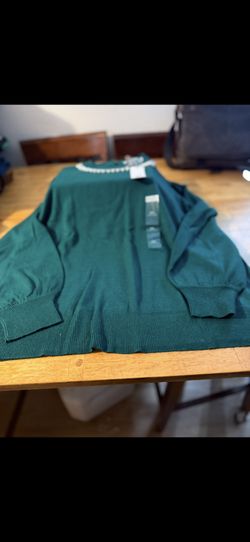 Green beautiful Sweater XXL