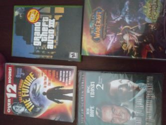 DVDs and games