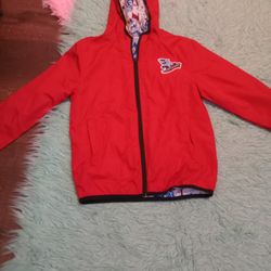 Red Rain Jacket 