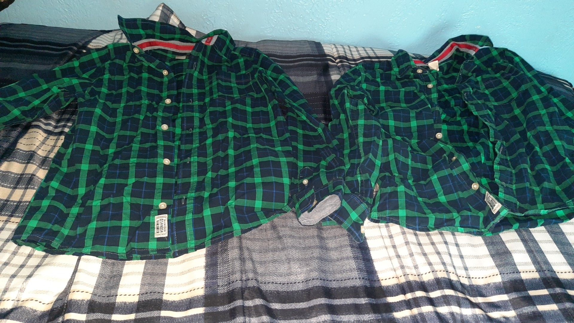 Boys shirts size 12 and 14