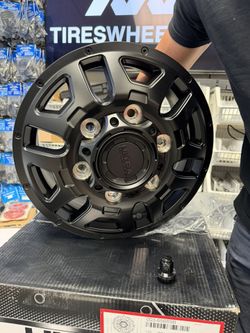 (Set of 4) Ultra 003 Hunter AWD Van 16x6.5 6x180 +90mm Satin Black Wheels Rims