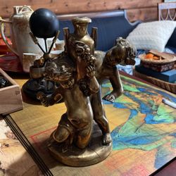 bronze statue 2 Boys