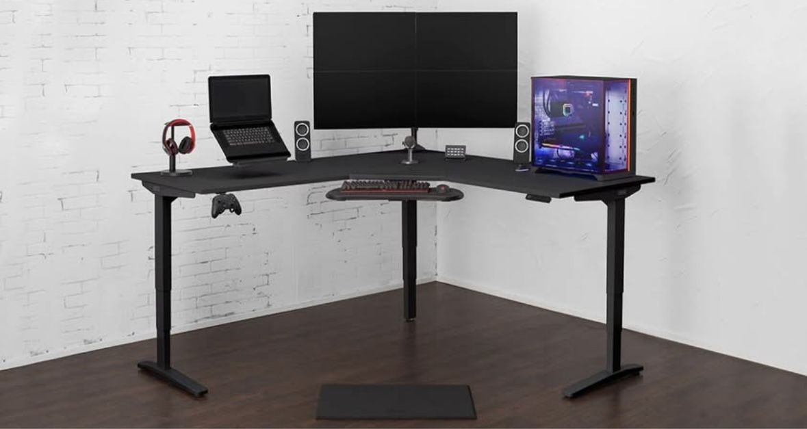 Sit/Stand Corner Desk