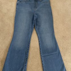 SPANX Wide Let Flare Womens Jeans