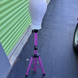 Wig stand with Head