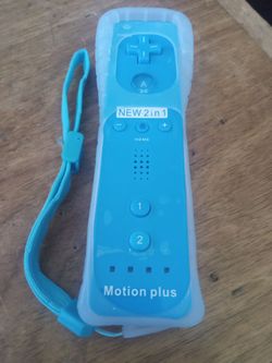 MOTION PLUS 2 IN 1 CONTROLLER FOR WII NINTENDO
