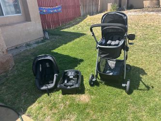 Stroller and car seat