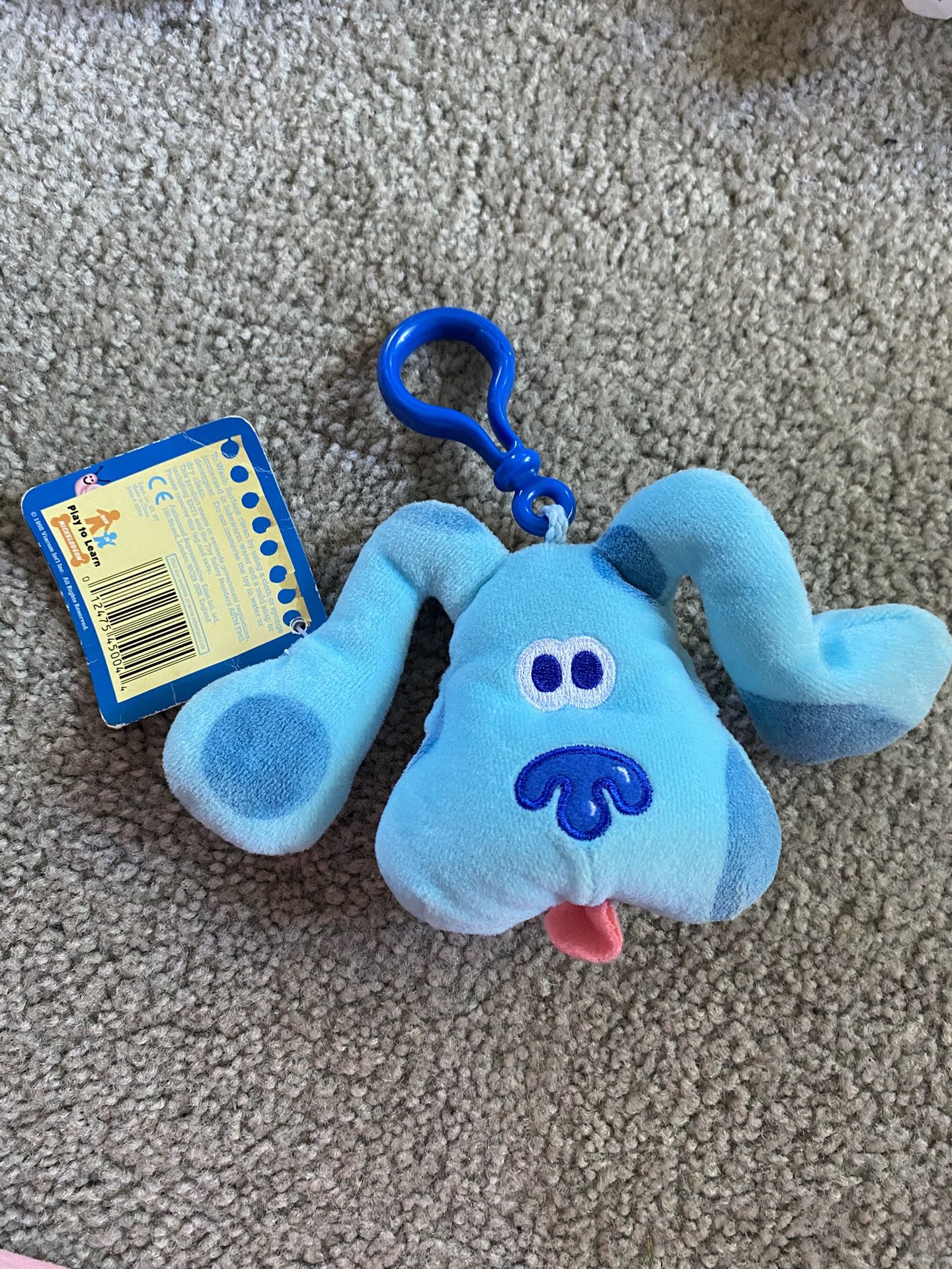 Blues Clues Plushie Keychain Nwt