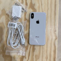iPhone X Silver Unlock 64GB