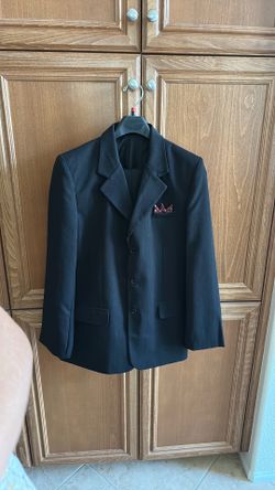 Brand New Boys Sz 18 Black Suit