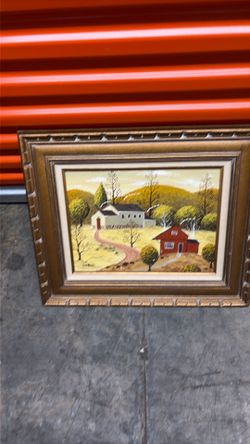 Barton oil painting