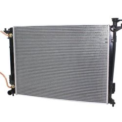 Replacement Radiator, 2.0L/2.4L Engines, Automatic Transmission, Aluminum Core, Plastic Tank 