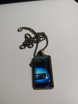 Necklace pendant brand new volvo car