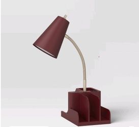 LED Desk Lamp Organizer