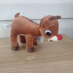 Rudolph The Red-nosed Reindeer 7" Stuffed Plush Toy
