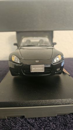 Honda S2000 Berlina Black Maisto Diecast 1:18 Model Car - Still