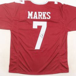 Jo'Quavious Marks Signed Custom Football Jersey– JSA COA – College Football Star