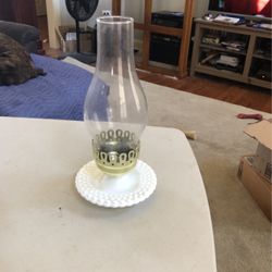 Glass & Ceramic Candle Holder 