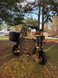 75mph scooter 25,000w dule motor