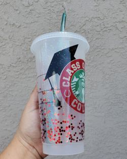 Starbucks Custom Graduation Venti Cold Cup