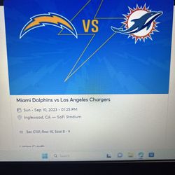 Miami Dolphins @ Los Angeles Chargers 