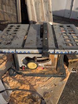 10 Inch Table Saw With Fence