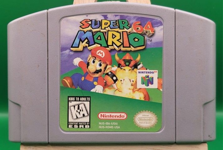 Super Mario 64 Nintendo 64, Authentic, Tested Working