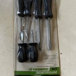 Screw Drivers Set Of Six