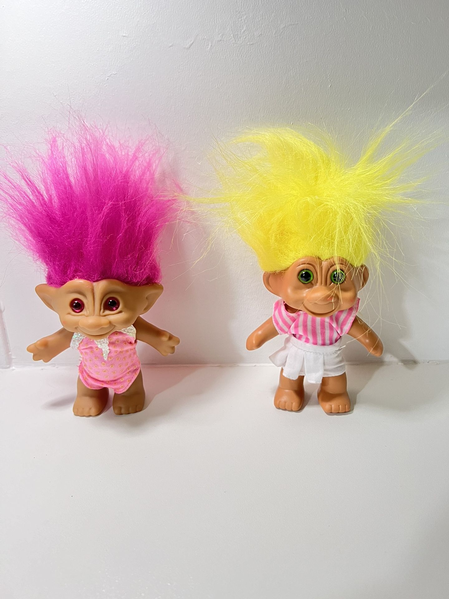 Russ Vintage russ Troll Doll 2 pieces