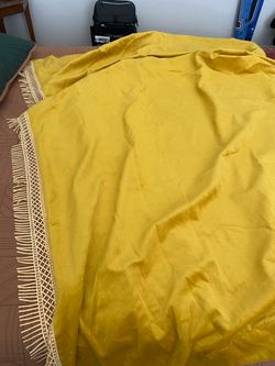 Two vintage yellow window
