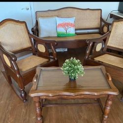 Mahogany Colonial Cane Set
