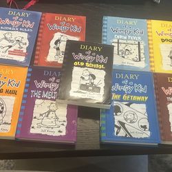 Diary of a Wimpy Kid lot of 13 all like new 