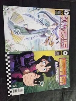 Oh my goddess comic w/Gun Smith comic